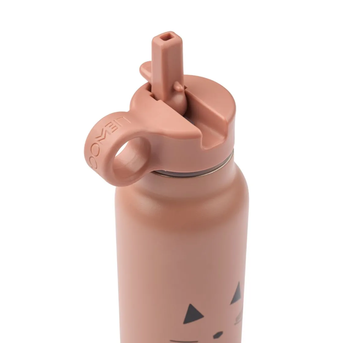 Liewood Falk Wasserflasche 350 ml Cat dark rose Best