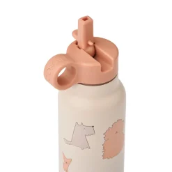 Liewood Falk Wasserflasche 350 ml Cats and Dogs / Sandy Best