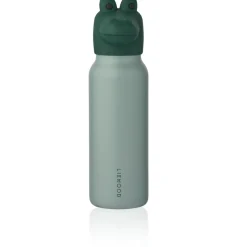 Liewood FALK Wasserflasche mit Krokodil-Deckel 350 ml Peppermint / Garden green Discount