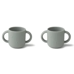 Liewood Gene Silikonbecher 2er Pack Rabbit dove blue Sale