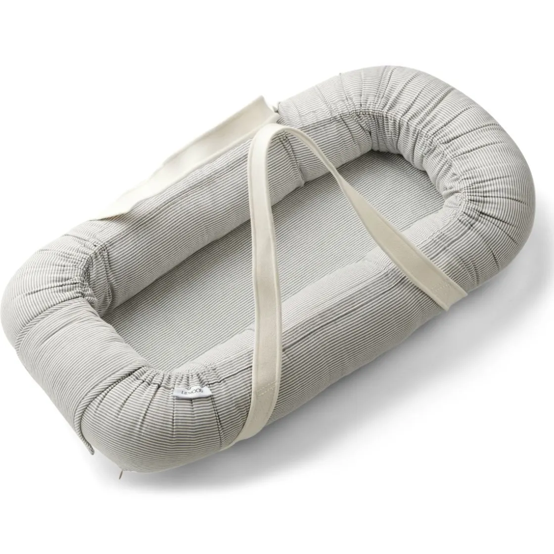 Liewood GRO Gestreifter Babylift/Nest Y/D stripe: Blue wave/creme de la creme Clearance