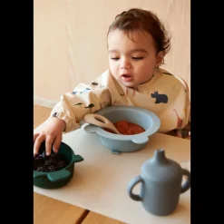 Liewood Iggy Silikonschalen 4er Pack Dino blue multi mix Outlet