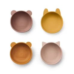 Liewood Iggy Silikonschalen 4er Pack Rose mix Clearance