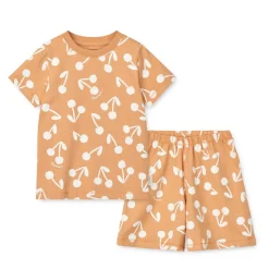 Liewood ILFORD Bedrucktes Pyjama-Set Cherry blossom / Light apricot Online