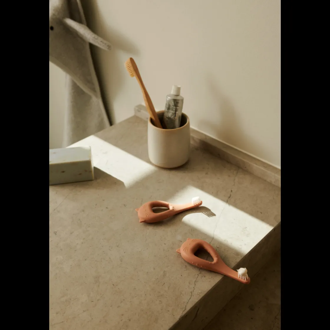 Liewood Janelle Zahnbürste 2er-Pack Tuscany rose New