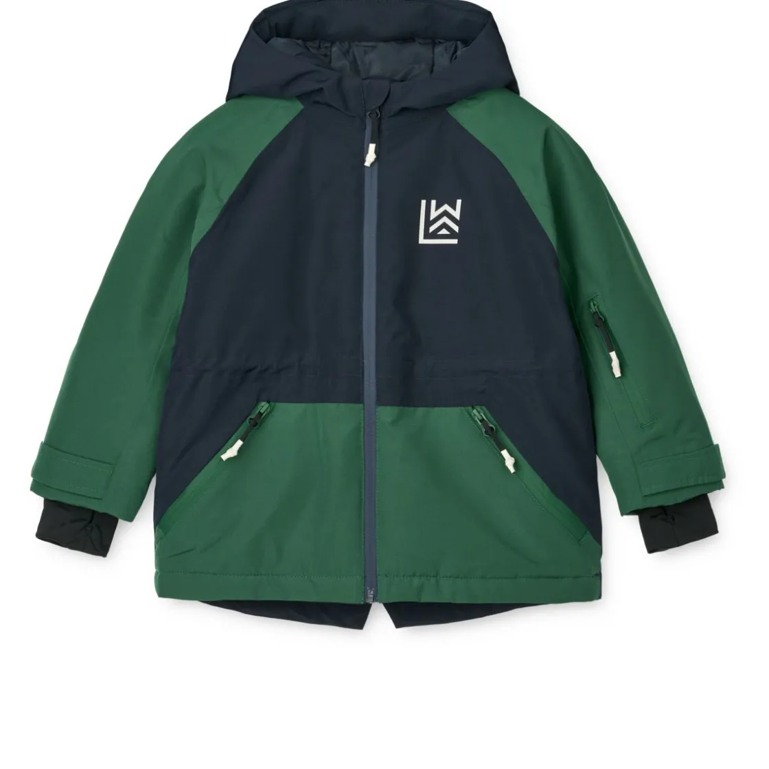 Liewood KALLE Winterjacke Classic navy / Garden green Outlet
