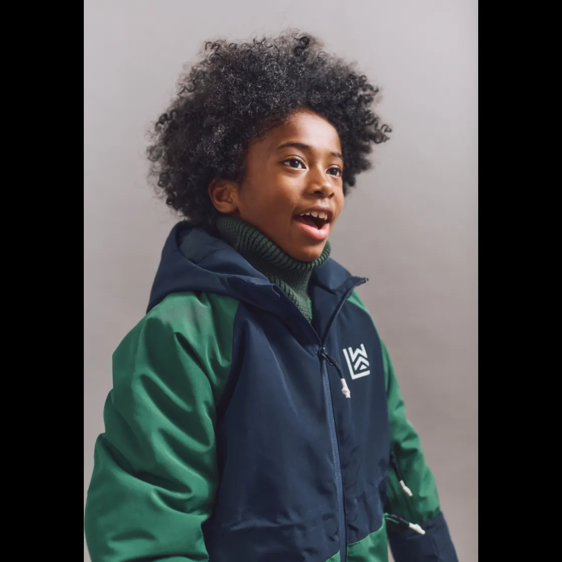 Liewood KALLE Winterjacke Classic navy / Garden green Outlet