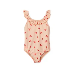 Liewood Kallie Badeanzug mit Print und Rüschen Cherries / Apple blossom New