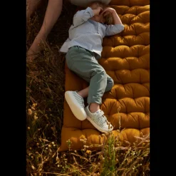 Liewood Kim Canvas-Schuh Stripe Garden green / Creme de la creme Sale