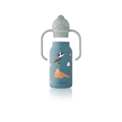 Liewood KIMMIE Bedruckte Flasche 250 ml Arctic Sea /Ocean view
