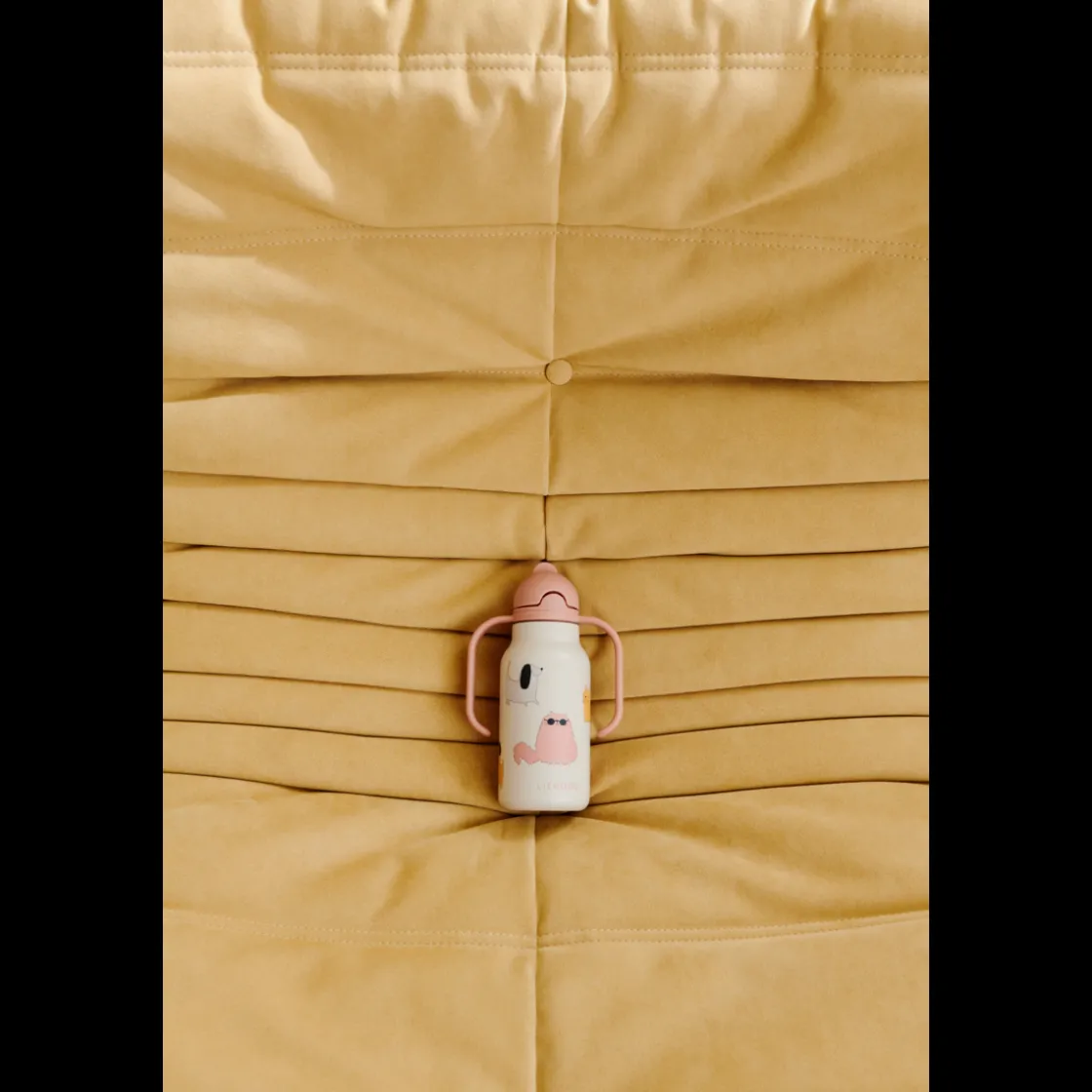 Liewood KIMMIE Bedruckte Flasche 250 ml Cats and Dogs / Sandy Outlet