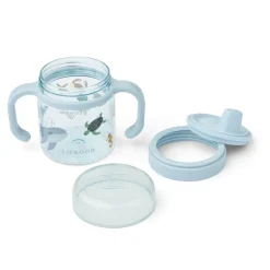 Liewood KYLO Tritan-Trinkbecher Sea creature / Sandy Hot