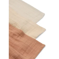 Liewood Lewis Baumwollmusselin Tuch 3er-Pack Tuscany rose mix Hot