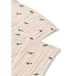 Liewood LEWIS Mulltücher 2er-Pack Mini whale / Sandy Clearance