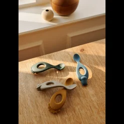 Liewood Liva Silikonlöffel 4er Pack Safari/blue multi mix Clearance