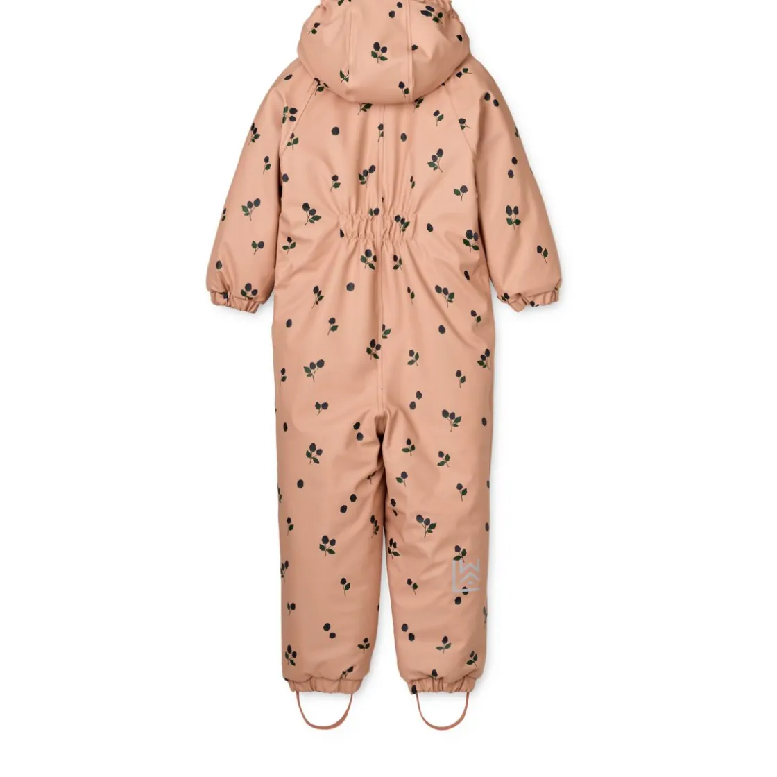 Liewood MADDY PU-Regenkombi Berry / Pale tuscany / Embroidery New