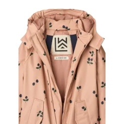 Liewood MADDY PU-Regenkombi Berry / Pale tuscany / Embroidery New