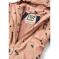 Liewood MADDY PU-Regenkombi Berry / Pale tuscany / Embroidery New
