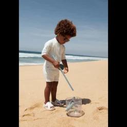 Liewood Max Schwimm-Jumpsuit Seersucker Y/D stripe Pure sky / Creme de la creme Sale