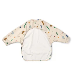 Liewood MERLE Bedrucktes Ärmellätzchen Around the world / Sandy Outlet