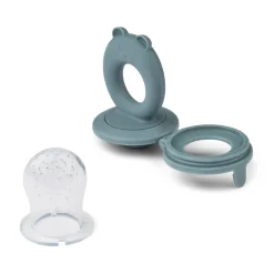 Liewood Miranda Fruchtschnuller 2er Pack Whale blue / Dove blue New