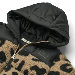 Liewood Niko Fleece-Pufferjacke Mega leo / Oat mix Online