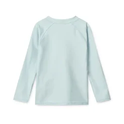 Liewood Noah Langarm-Badeshirt It comes in waves / Pure sky Clearance