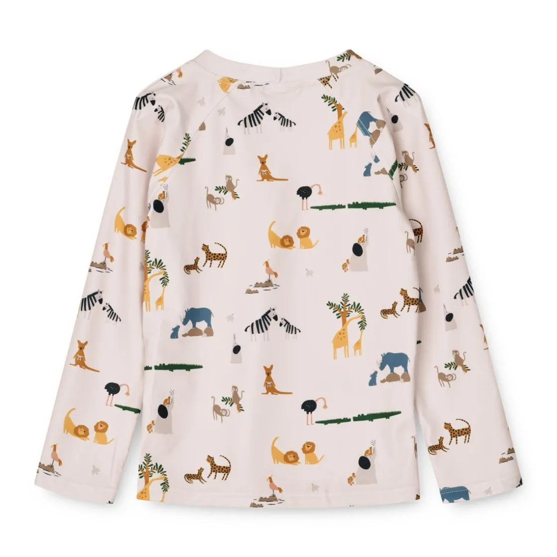 Liewood Noah Schwimm-T-Shirt All together / Sandy Hot