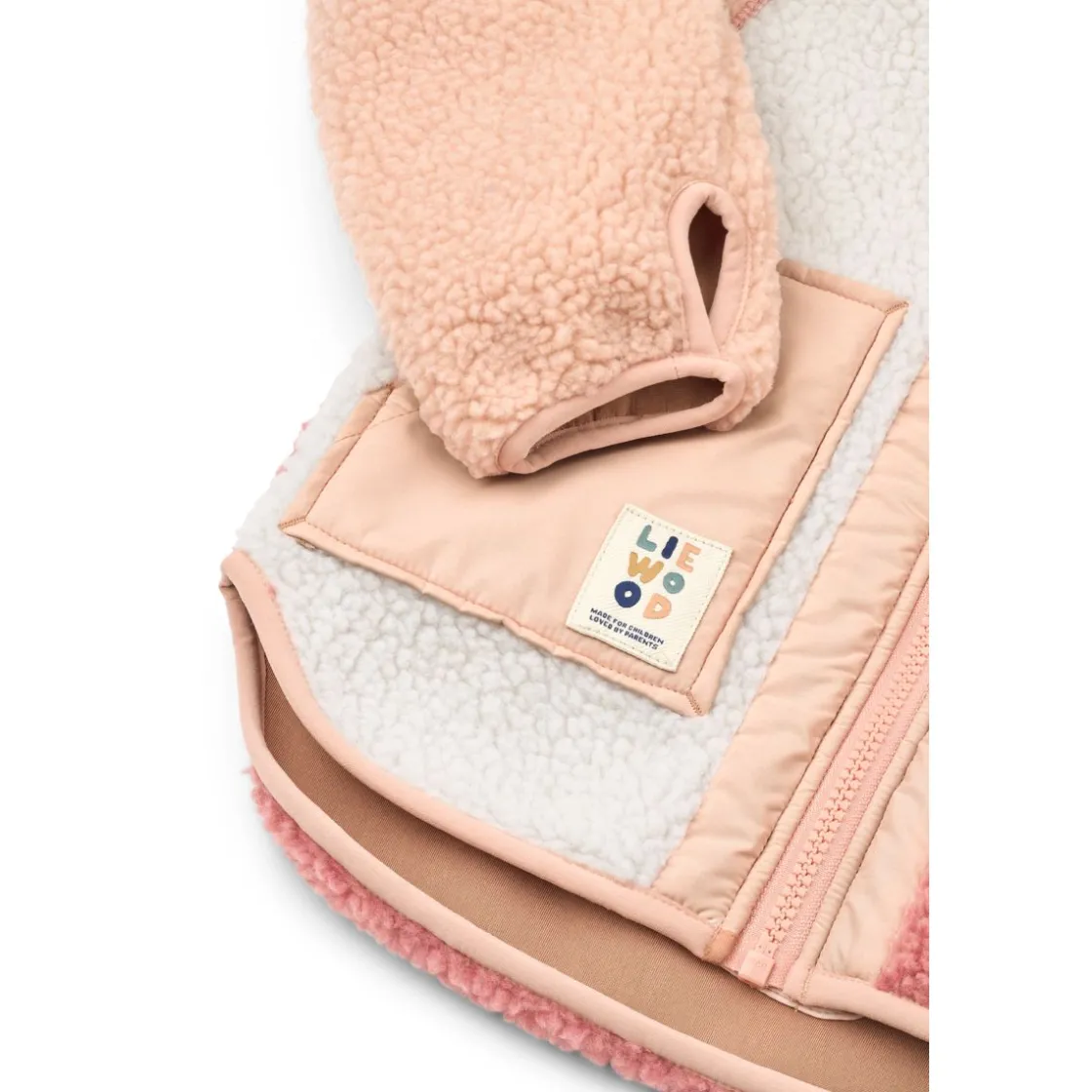 Liewood NOAM Fleecejacke Dusty rose multi mix