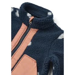 Liewood NOAM Fleecejacke Cherry blossom / Classic navy