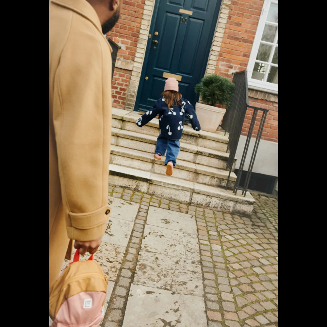 Liewood NOAM Fleecejacke Cherry blossom / Classic navy