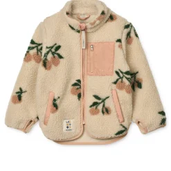 Liewood Nolan Fleecejacke Peach / Sea shell Hot