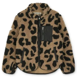 Liewood Nolan Fleecejacke Mega leo / Oat mix Hot