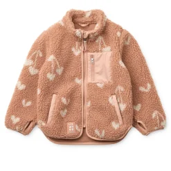 Liewood Nolan Fleecejacke Sweethearts / Pale tuscany Hot