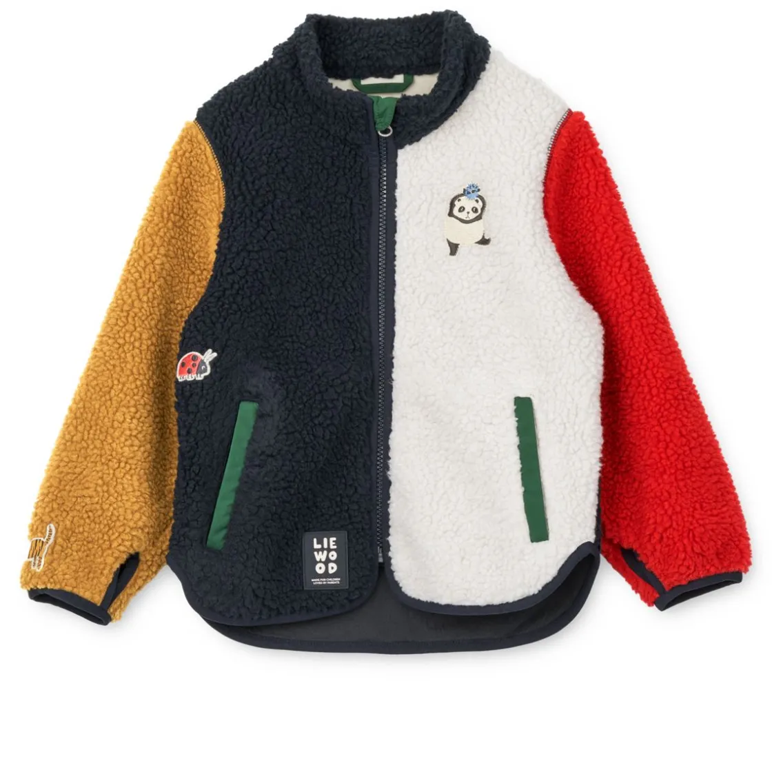 Liewood Nolan Fleecejacke Around the world multi mix Hot