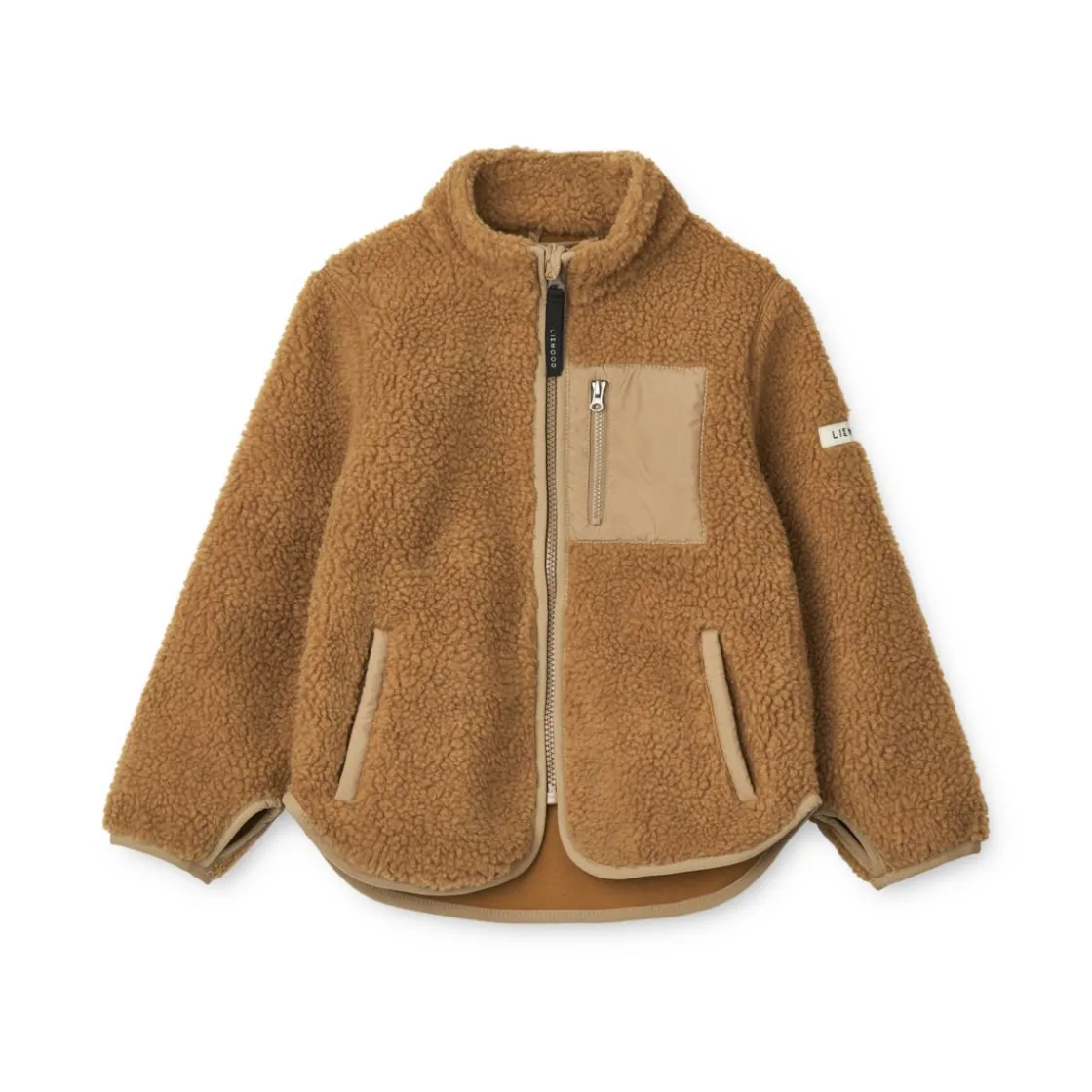 Liewood Nolan Fleecejacke Golden caramel oat mix Online