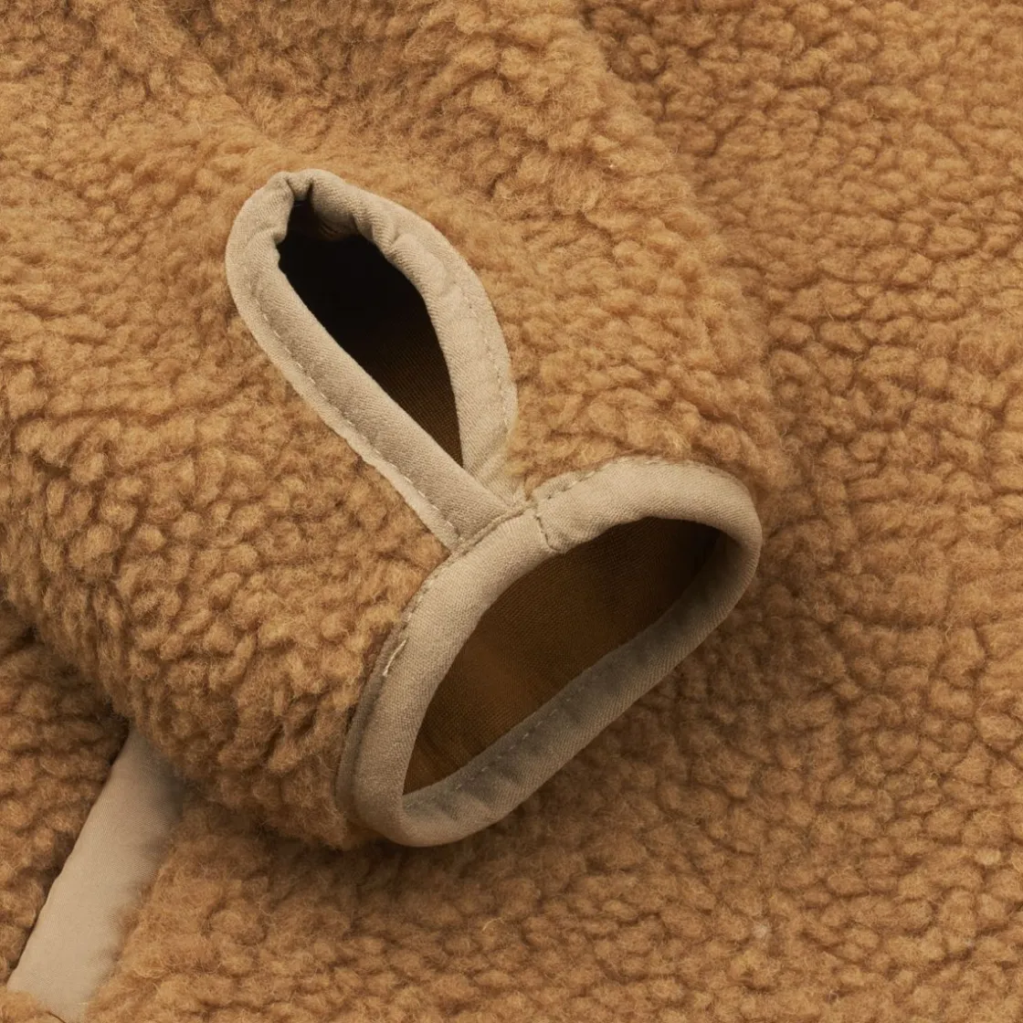 Liewood Nolan Fleecejacke Golden caramel oat mix Online