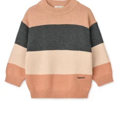 Liewood ORLANE Gestreifter Strickpullover Pale tuscany multi mix Discount