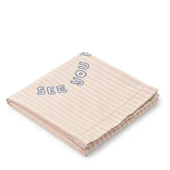 Liewood PAIGE Strandhandtuch Y/D stripe Sorbet rose / Creme de la creme Hot