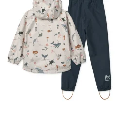 Liewood PEDIA Regenbekleidungsset Sea creature / Sandy Sale