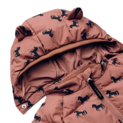 Liewood Polle Daunenjacke Horses / Dark rosetta