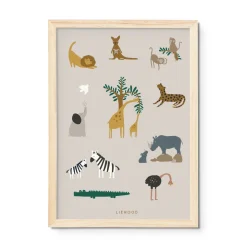 Liewood Poster Beverly All together / Sandy Discount