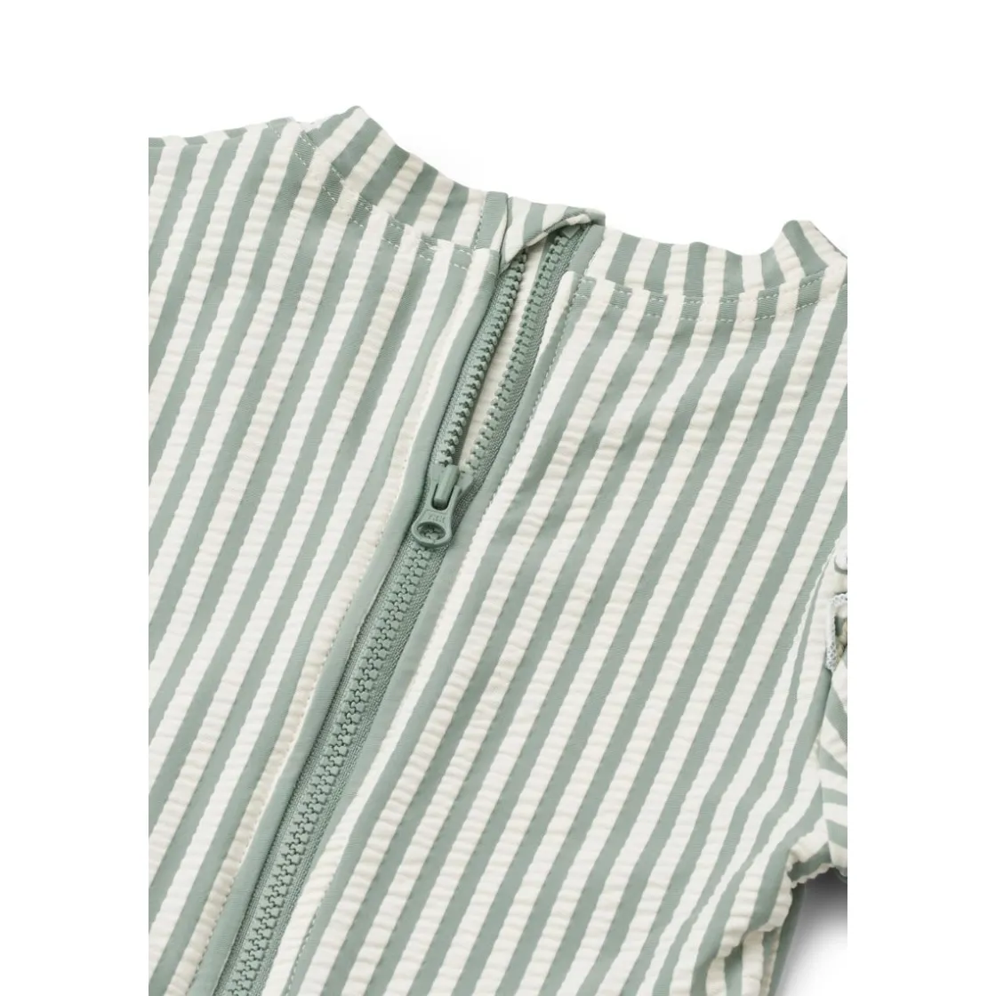 Liewood SILLE Seersucker-Baby-Badeanzug Y/D stripe Peppermint / Creme de la creme Sale
