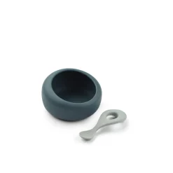 Liewood Sparia Schale mit Löffel Whale blue / Dove blue Clearance