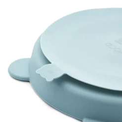 Liewood Stacy Menüteller mit Saugnapf 2er-Pack Sea blue / Whale blue Online