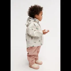 Liewood Tekla Kurzer Regenstiefel mit Print Peach / Sea shell Outlet