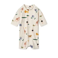Liewood THOR Baby Bade-Spielanzug Safari sandy mix
