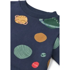 Liewood THORA Bedrucktes Sweatshirt Universe / Classic navy Clearance