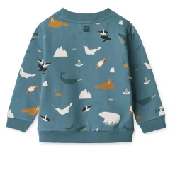Liewood THORA Bedrucktes Sweatshirt Arctic Sea /Ocean view Outlet