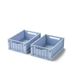 Liewood WESTON Aufbewahrungsbox Klein, 2er-Pack Dusty lavender Hot